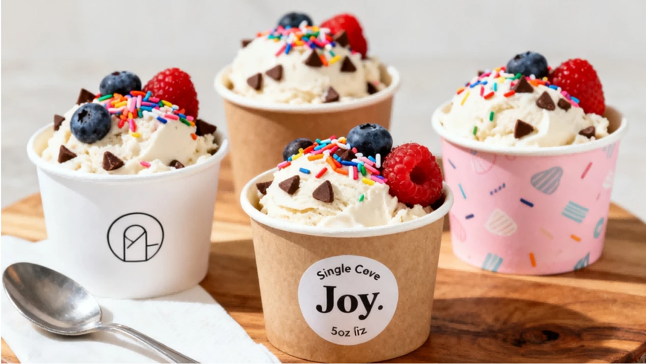 Small Paper Ice Cream Cups 1 Small Paper Ice Cream Cups 1