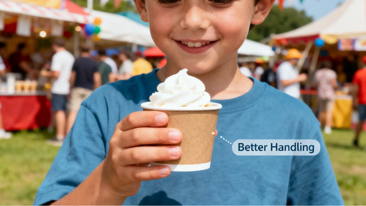 Small Paper Ice Cream Cups 2 Small Paper Ice Cream Cups 2