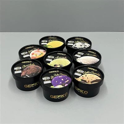 아이스크림 공장을 위한 100ml 인쇄된 아이스크림 컵