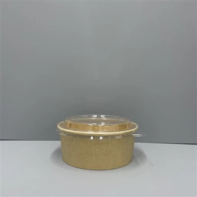 750ml 일회용 크라프트 종이 그릇